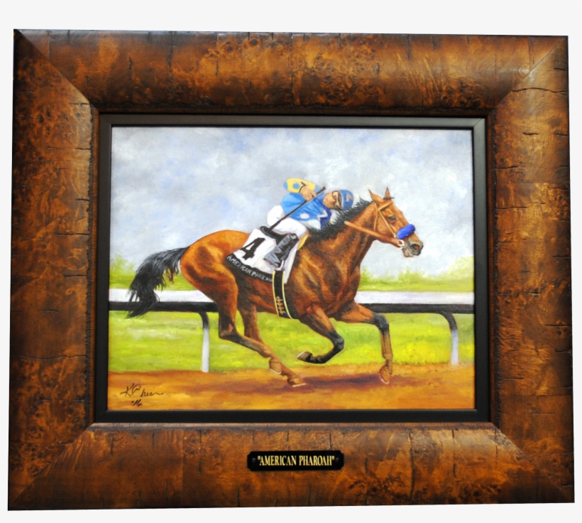 "american Pharaoh 1" Size - Picture Frame, transparent png download