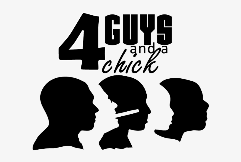 4 Guys And A Chick - Poster, transparent png download