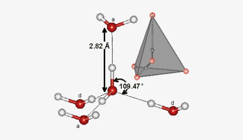 Chemical Science Lesson Plan - Hydrogen Bonding In Water, transparent png download