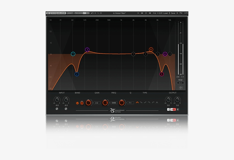 Q10 Equalizer - Waves Q10 25 Year, transparent png download