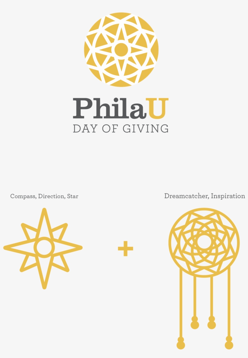 Is Comprised Of A Compass, Star, And A Dreamcatcher - Graphic Design, transparent png download