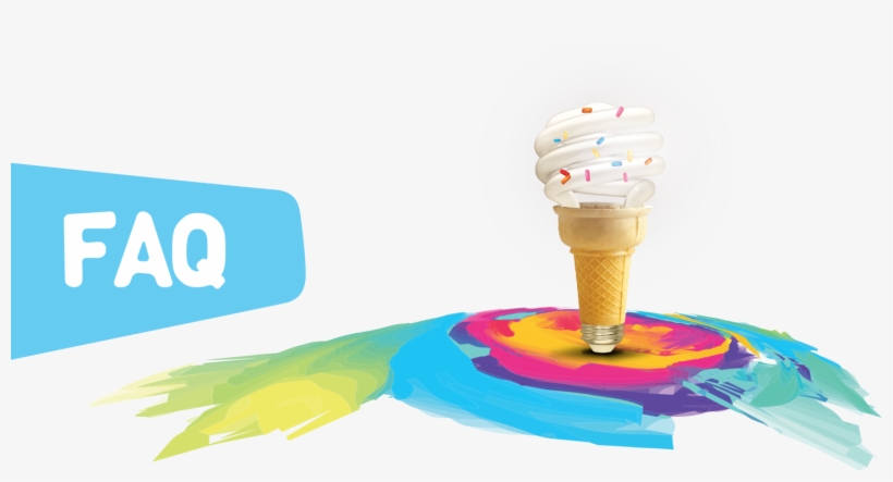 Banner - Ice Cream Cone, transparent png download