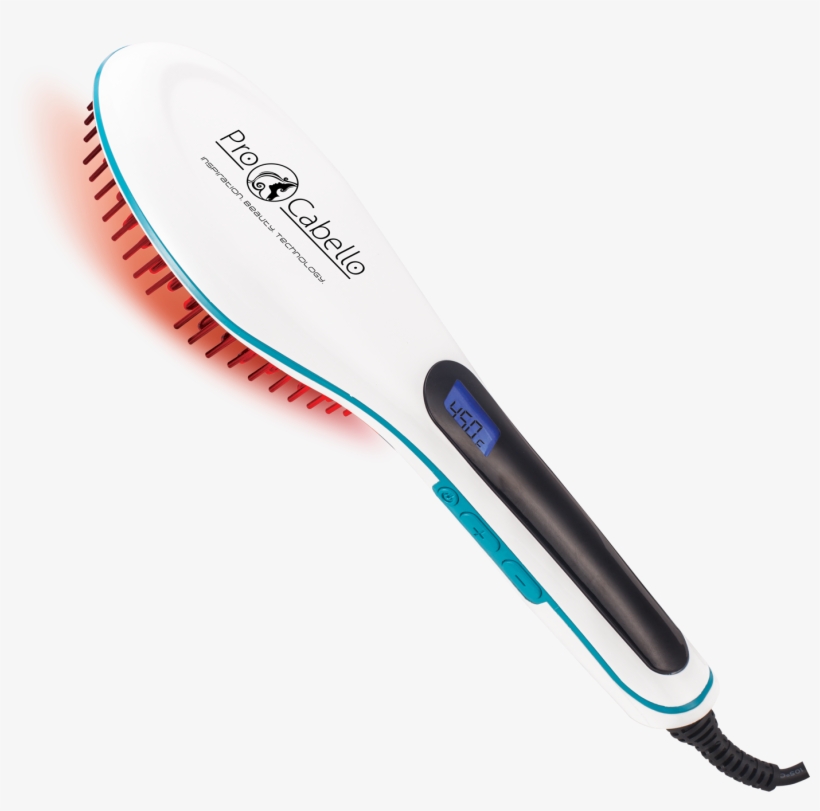 Procabello White Straightening Brush - Procabello Luxury 5500 Straightening Brush, transparent png download