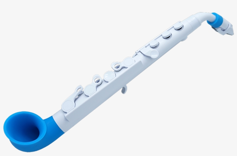 401691 0 - Nuvo N510jwbl Jsax Plastic Saxophone White,blue, transparent png download