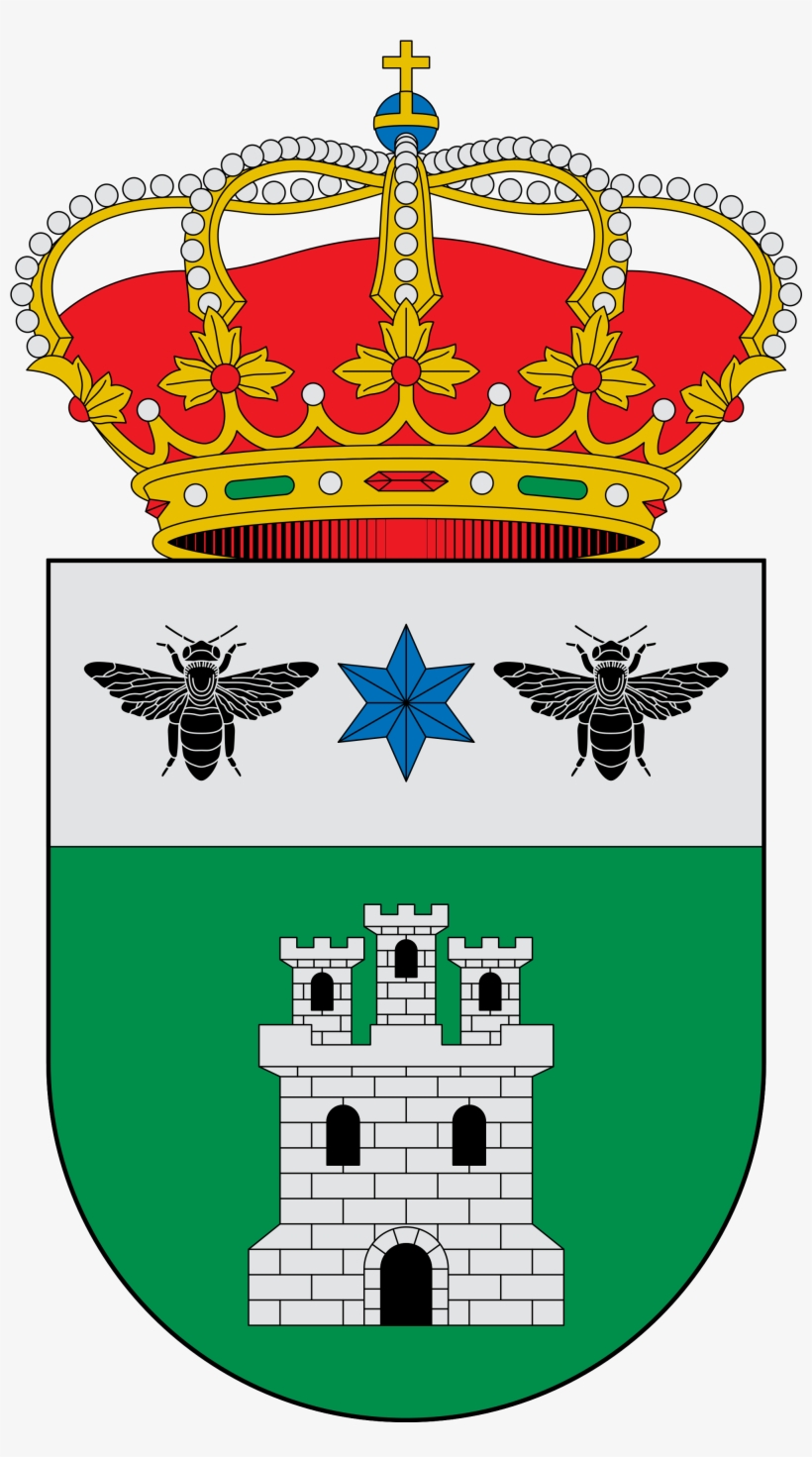Open - Escudo Santa Cruz De Los Cañamos, transparent png download