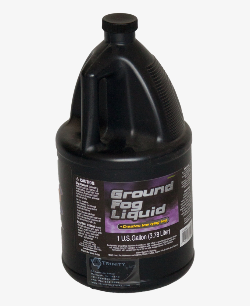 Fog Juice Gallon Black Above Fog Juice Gallon Label - Label Printer, transparent png download
