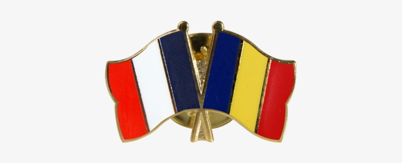 Rumania Friendship Flag Pin, Badge - Italy, transparent png download