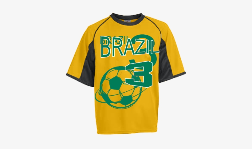Brazil 3 Sternot Sternot Brazil - Giftsforyounow.com Personalized Ceramic Soccer Ornament, transparent png download