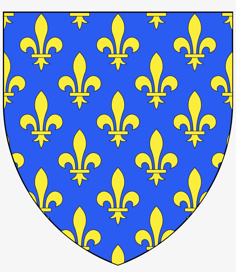 Héraldique Céleste, Le Drapeau Bleu Ou Blanc Aux Fleurs - Beaumont Le Roger Blason, transparent png download