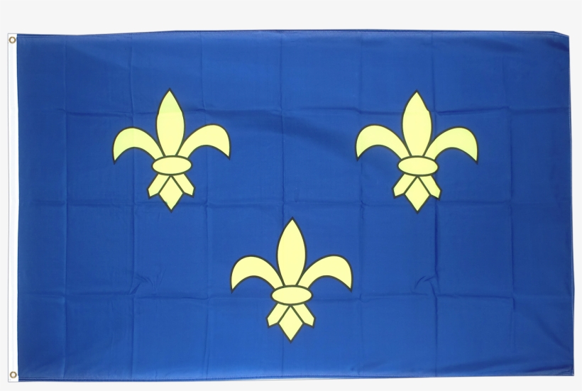 Download Drapeau Île De France Drapeau Fleur De Lys Transparent PNG Download SeekPNG