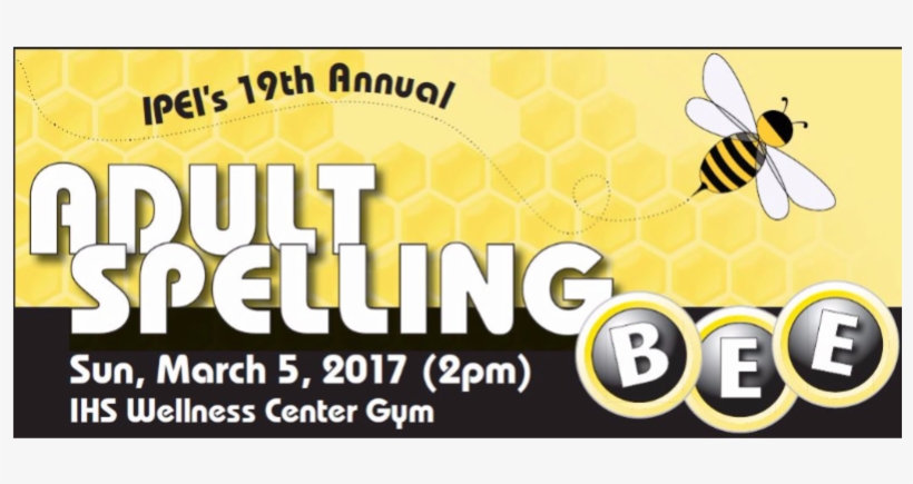 Ipei's Annual Adult Spelling Bee - Honeycomb Cartoon, transparent png download