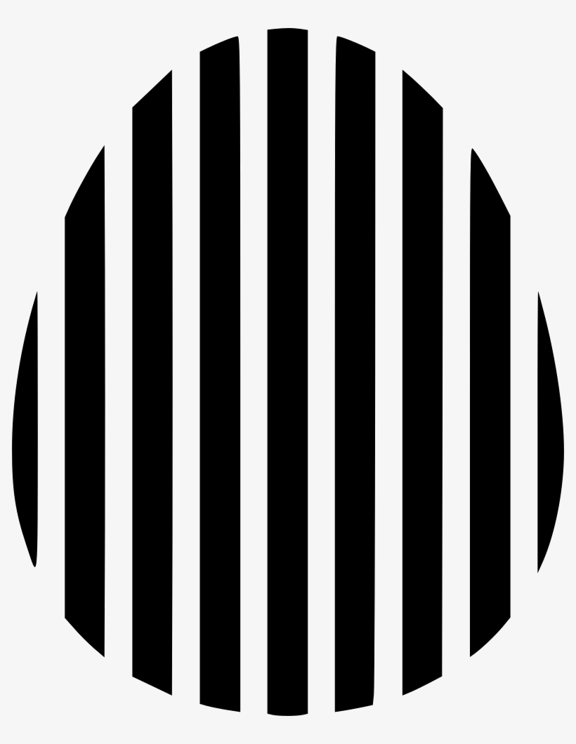 Paschal Egg Decorated Decoration Stripes Comments - Illustration, transparent png download