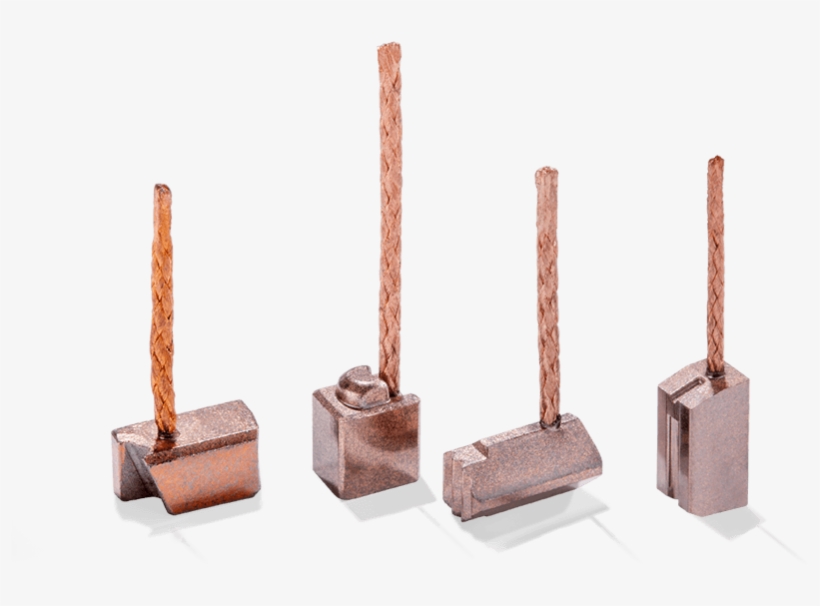 Carbon Brushes For Electric Motors - Escobillas De Un Motor Electrico, transparent png download