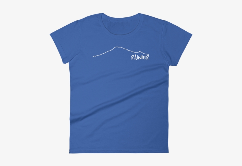 Designed For Anyone Who Loves Mount Rainier - Active Shirt, transparent png download
