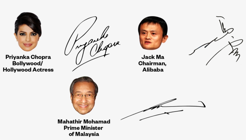 A Clear, Straightforward Signature With Complete Legibility - Drawing, transparent png download