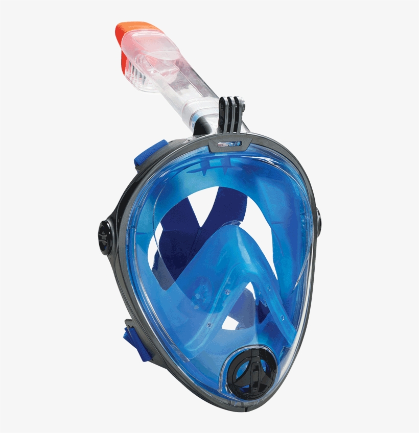Side Purge Valves Prevent Fogging And Allow Excess - Z Leader Snorkel Mask, transparent png download