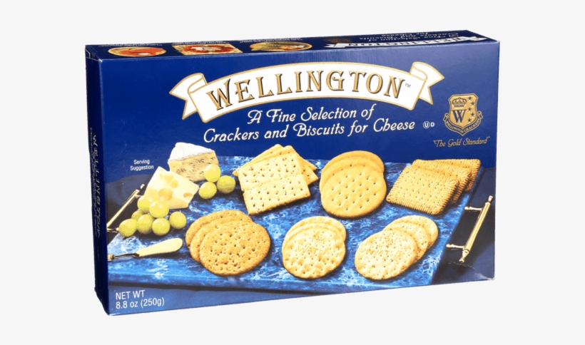 00 For Wellington® Cracker Assortment Box - Wellington Crackers And Biscuits For Cheese - 8.8 Oz, transparent png download