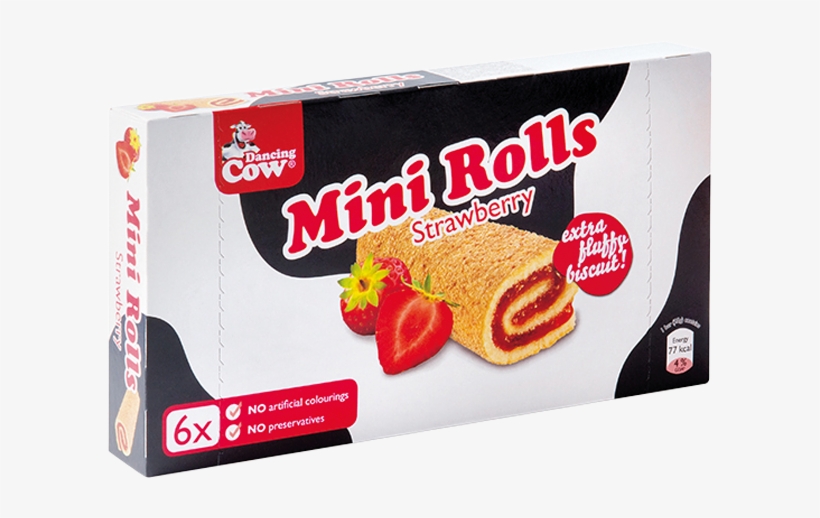Minirolls Strawberry Pack - Mini, transparent png download