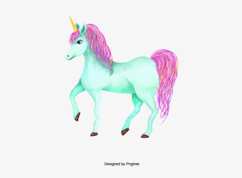 Unicorn, 123 Png And Psd - Portable Network Graphics, transparent png download