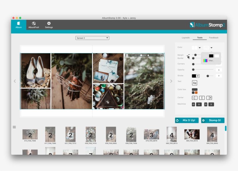 All Stomp Groups Border/margin Colour In Your Album - Color, transparent png download
