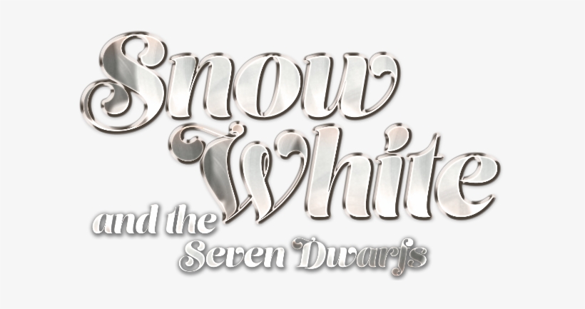 Snow White And The Seven Dwarfs - Calligraphy, transparent png download