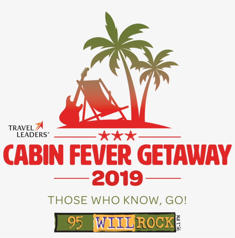2019 95 Wiil Rock Tom & Emily Morning Show Cabin Fever - Palm Tree Surf Logo, transparent png download