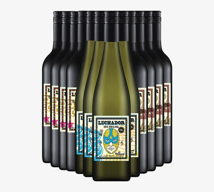 Get Wines Direct - Luchador El Diamante Clare Valley Riesling 2015 Dozen, transparent png download