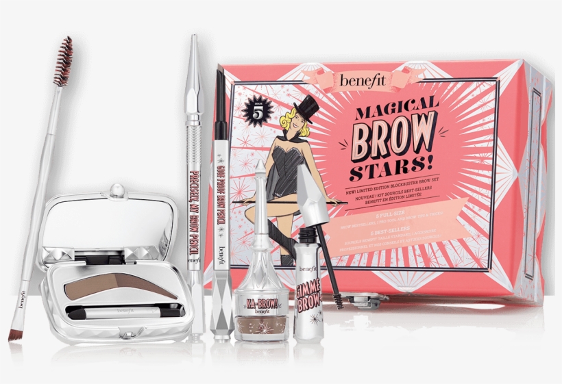 From Brow Pencils To Powders To Gels And More, This - Benefit Bow Set, transparent png download