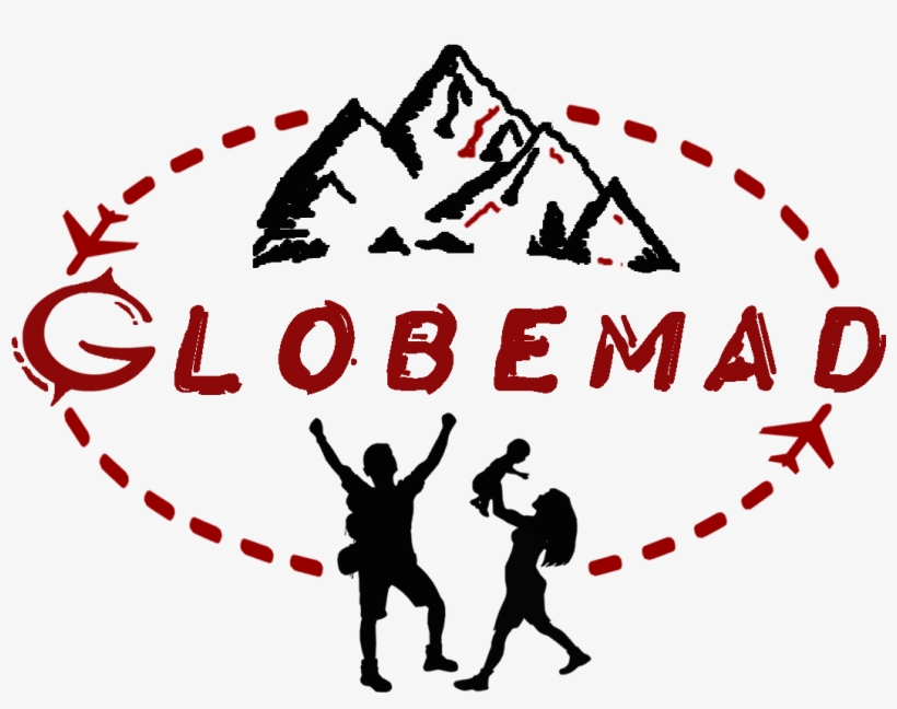 Globemad Adventure Travel Family Logo Backpacking Parents - Adventure Travel, transparent png download