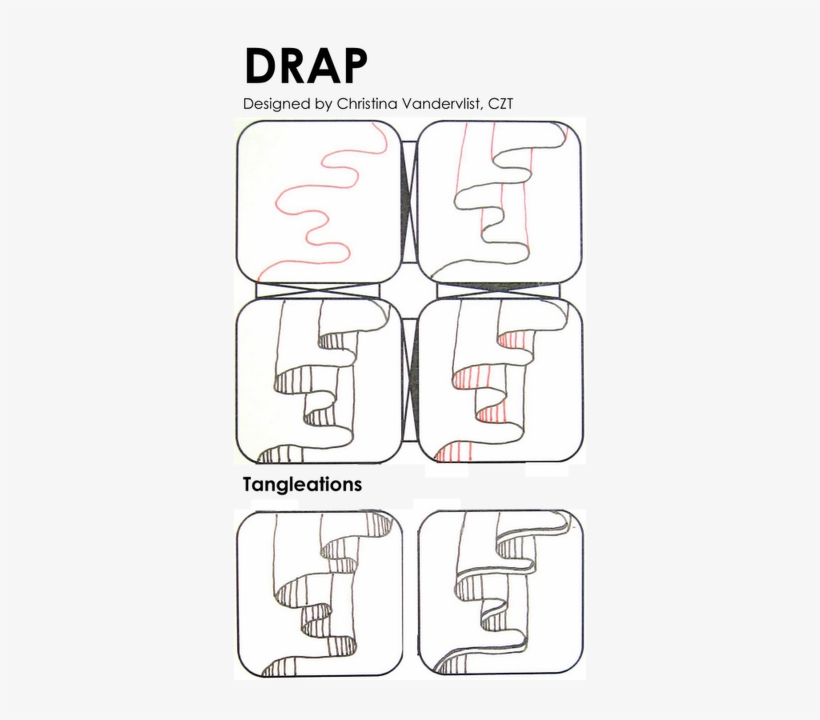 Textura - Zentangle Drape, transparent png download