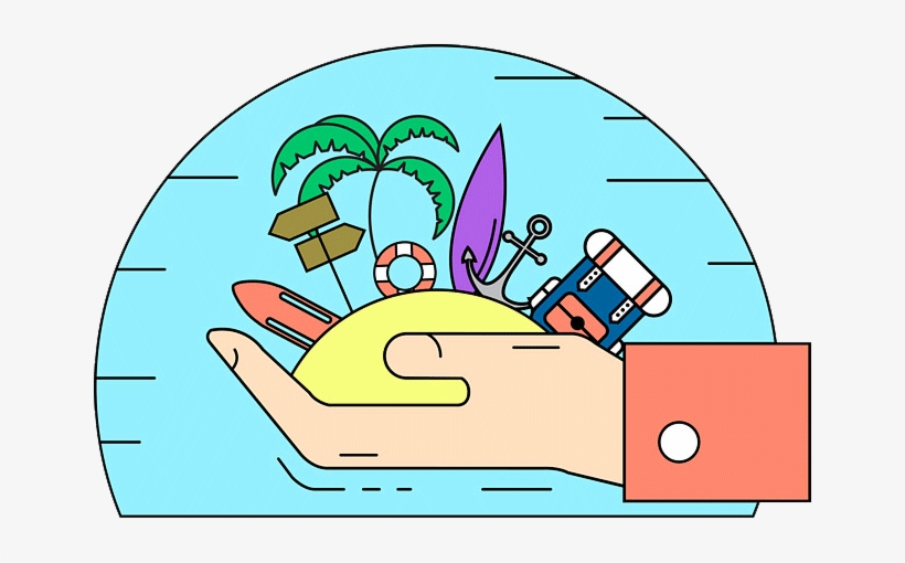 Content Marketing For Lifestyle - Tourism Cute, transparent png download