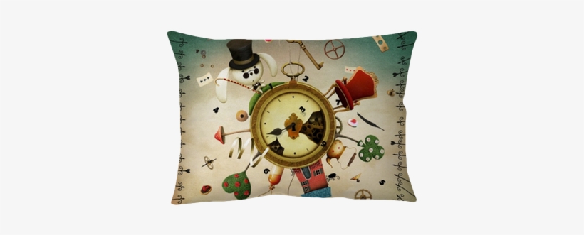 Fantasy Illustration Of Fairy Tale Alice In Wonderland - Alice In Wonderland And Data, transparent png download