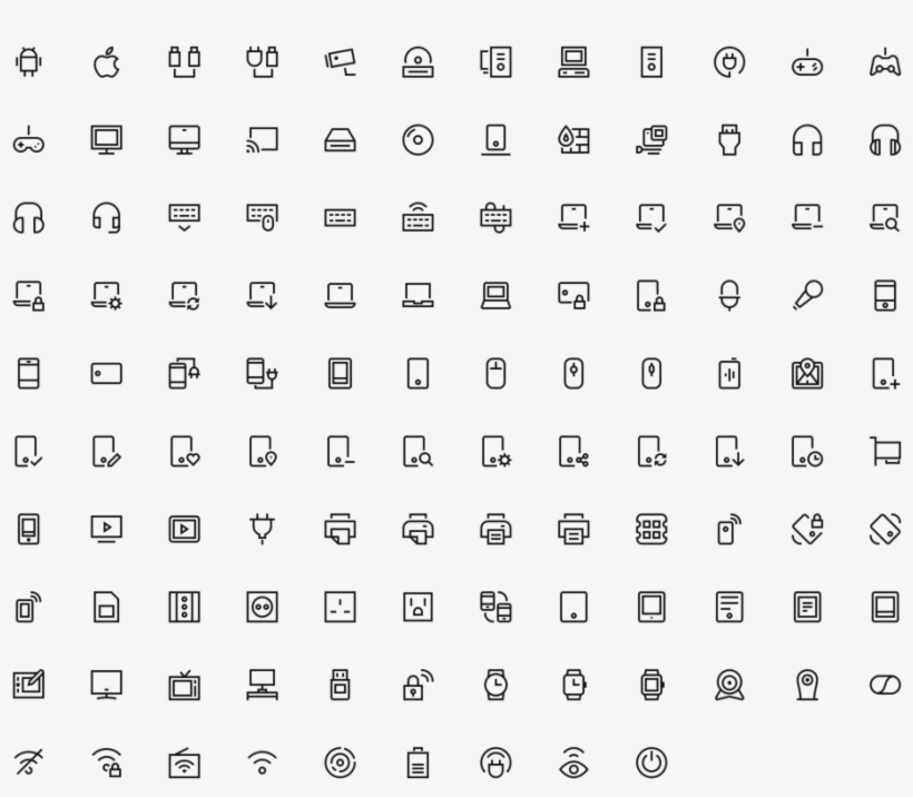 Technology Icons 32px - Pray Word Search, transparent png download