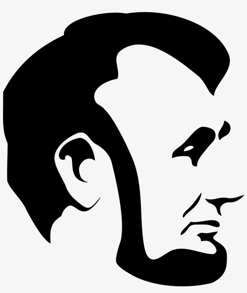 Abraham Lincoln 312314 - Abraham Lincoln Silhouette Png, transparent png download