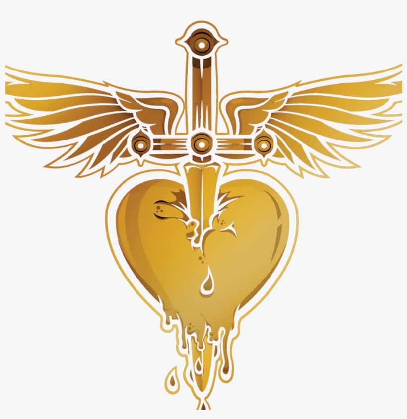 Bon Jovi Places - Heart And Dagger Bon Jovi, transparent png download