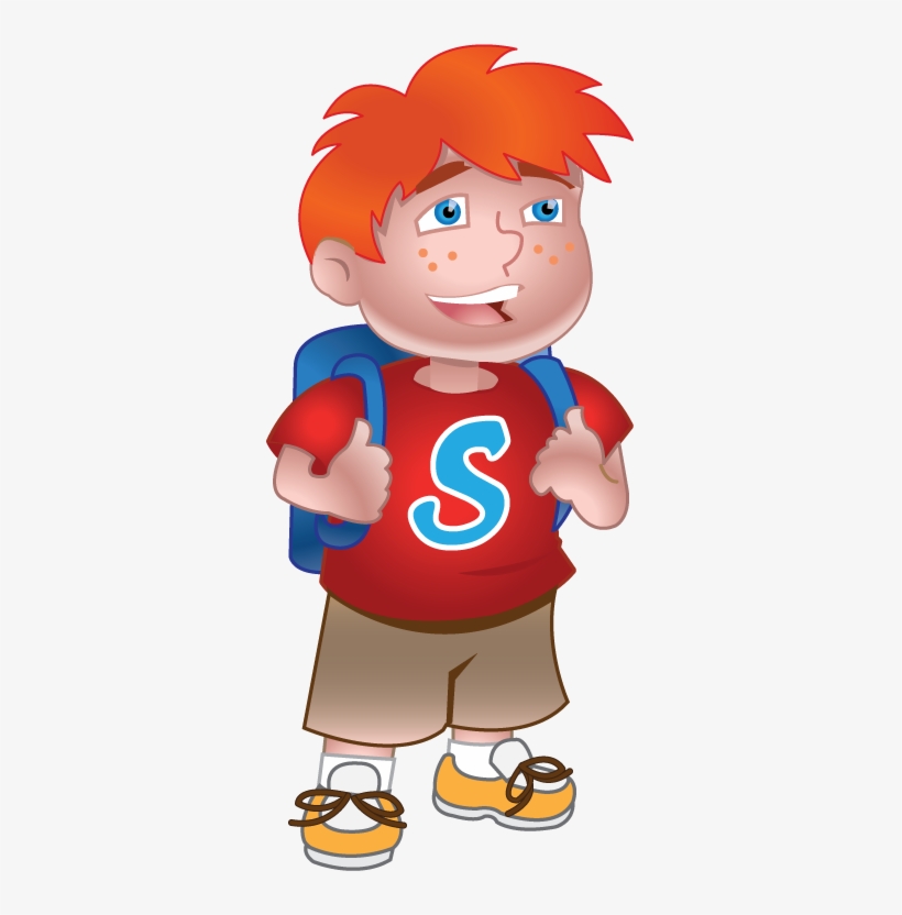 Little Boy Images - Ready For School Boy, transparent png download