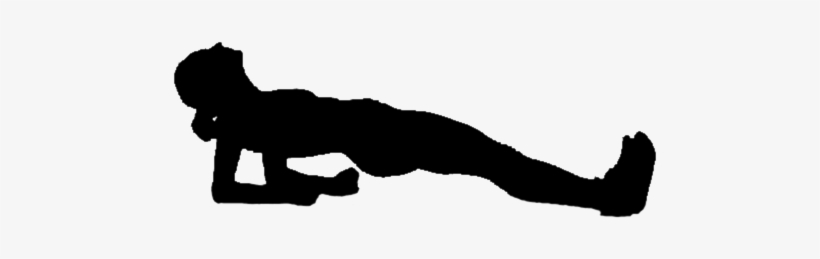 Forearm Back Plank - Backplank, transparent png download