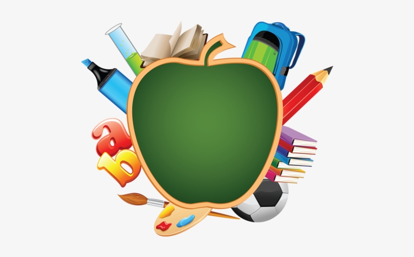 School Clipart Clipart Simple - Escolares Png, transparent png download