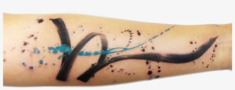 When Down Turn Yourself Up Again And Move On - Tattoo, transparent png download