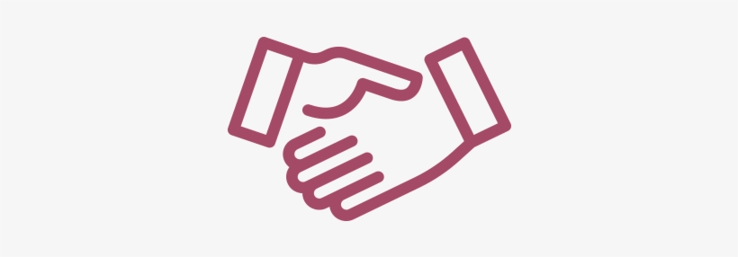 We Shake Hands With You - Icone Engagement, transparent png download