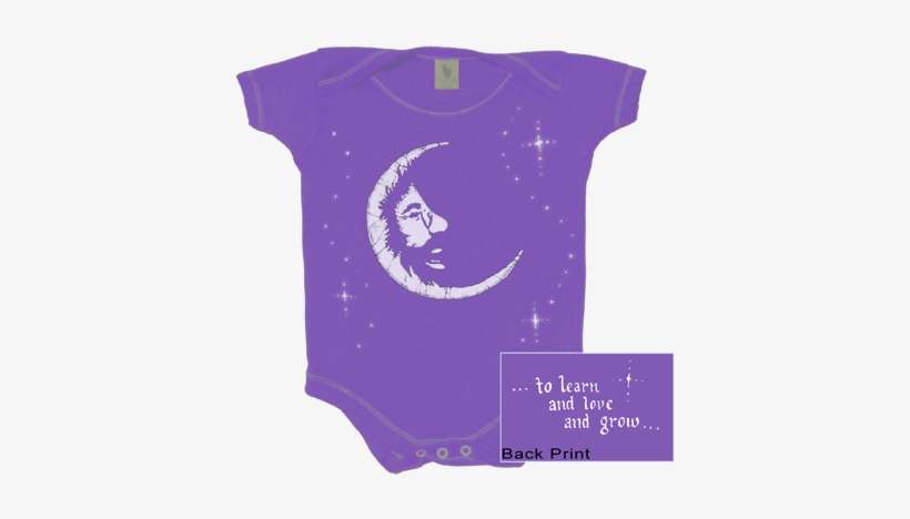 Jerry Garcia Moon Infant Onesie - Jerry Garcia Moon, transparent png download