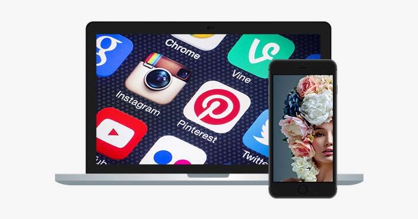 Purple Moon Designs Image - Cyberbullying Social Media Apps, transparent png download