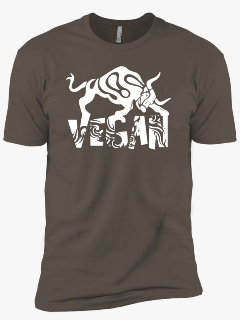Vegan Tribal Charging Bull - Econ Meme T Shirt, transparent png download