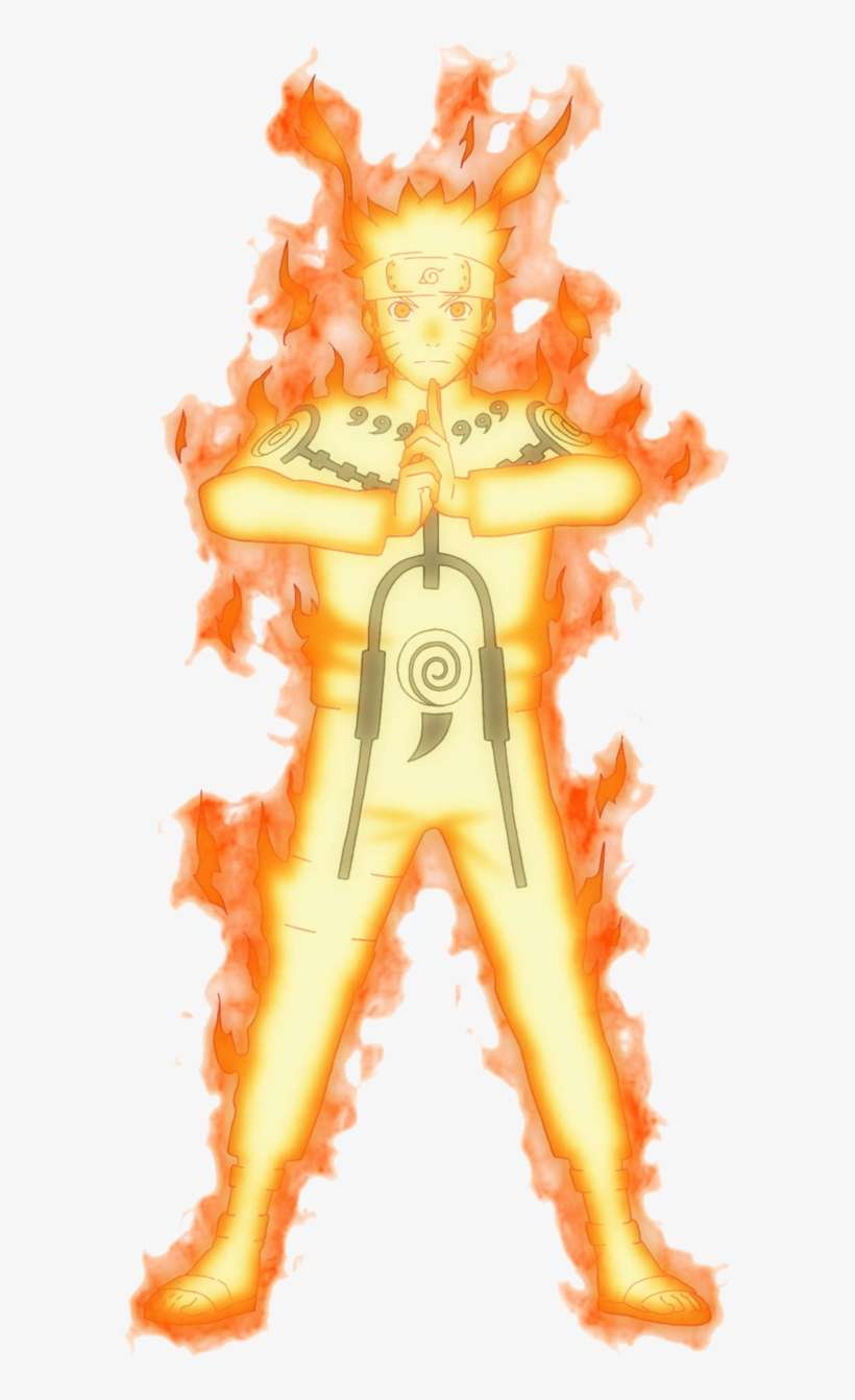 675kib 619x1290 Lightbulb Naruto Tailed Beast Chakra Mode Png Image Transparent Png Free Download On Seekpng