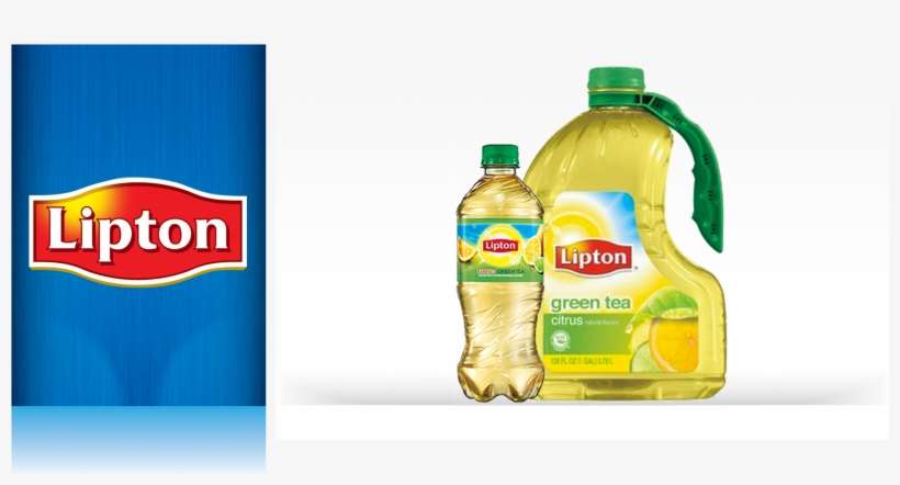 The Tea Experts - Lipton Green Iced Tea With Citrus 1 Gal Jug 128 Oz, transparent png download
