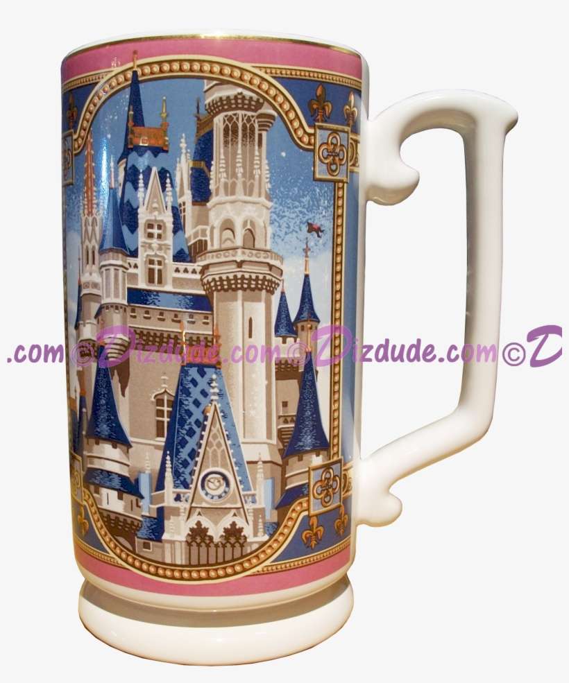 Disney Theme Parks Castles Collection Cinderella's - Disney World Disneyland Castles Salad Plate Set, transparent png download