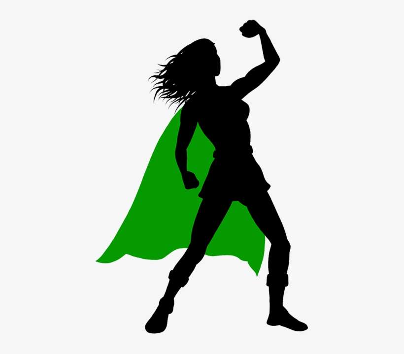 All Studies Are By Appointment Only - Woman Superhero Silhouette, transparent png download
