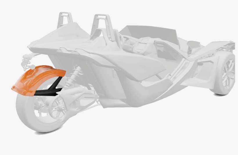 305mm Rear Fender - Blue, transparent png download