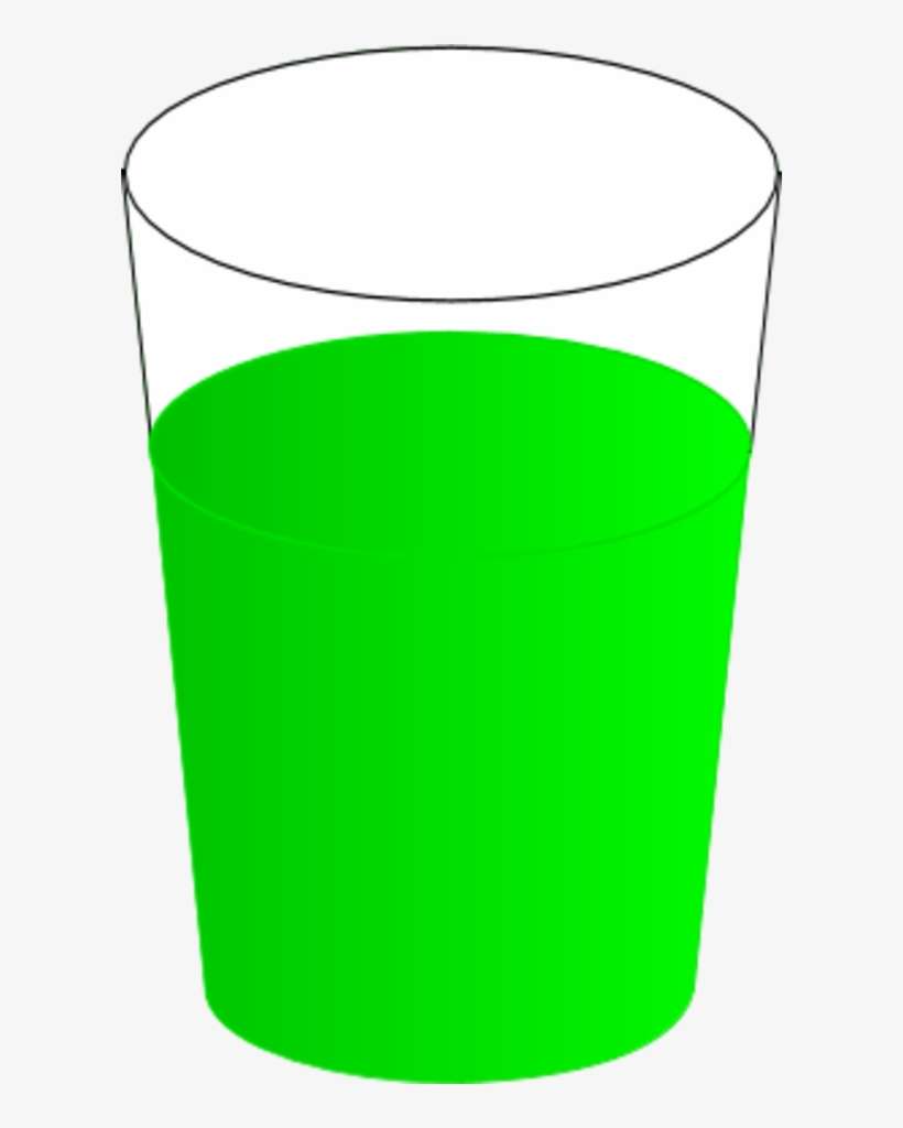 Drinking Glass Cup With Red Punch - Drinking Glass Clip Art, transparent png download