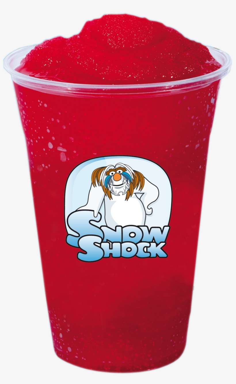 Large Red Cup Snow Shock Slush PNG Image Transparent PNG Free